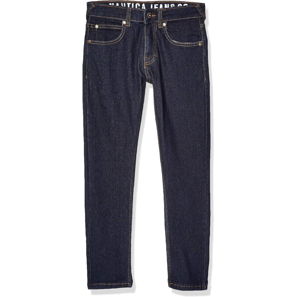 imageNautica Boys Skinny Stretch Denim PantNaval Yard Chase