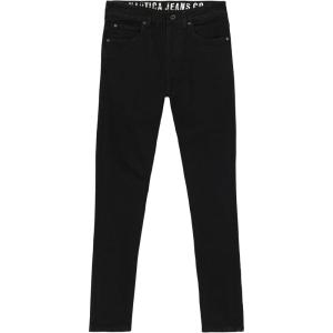Nautica Boys’ Skinny Stretch Denim Pant(Legacy Black)