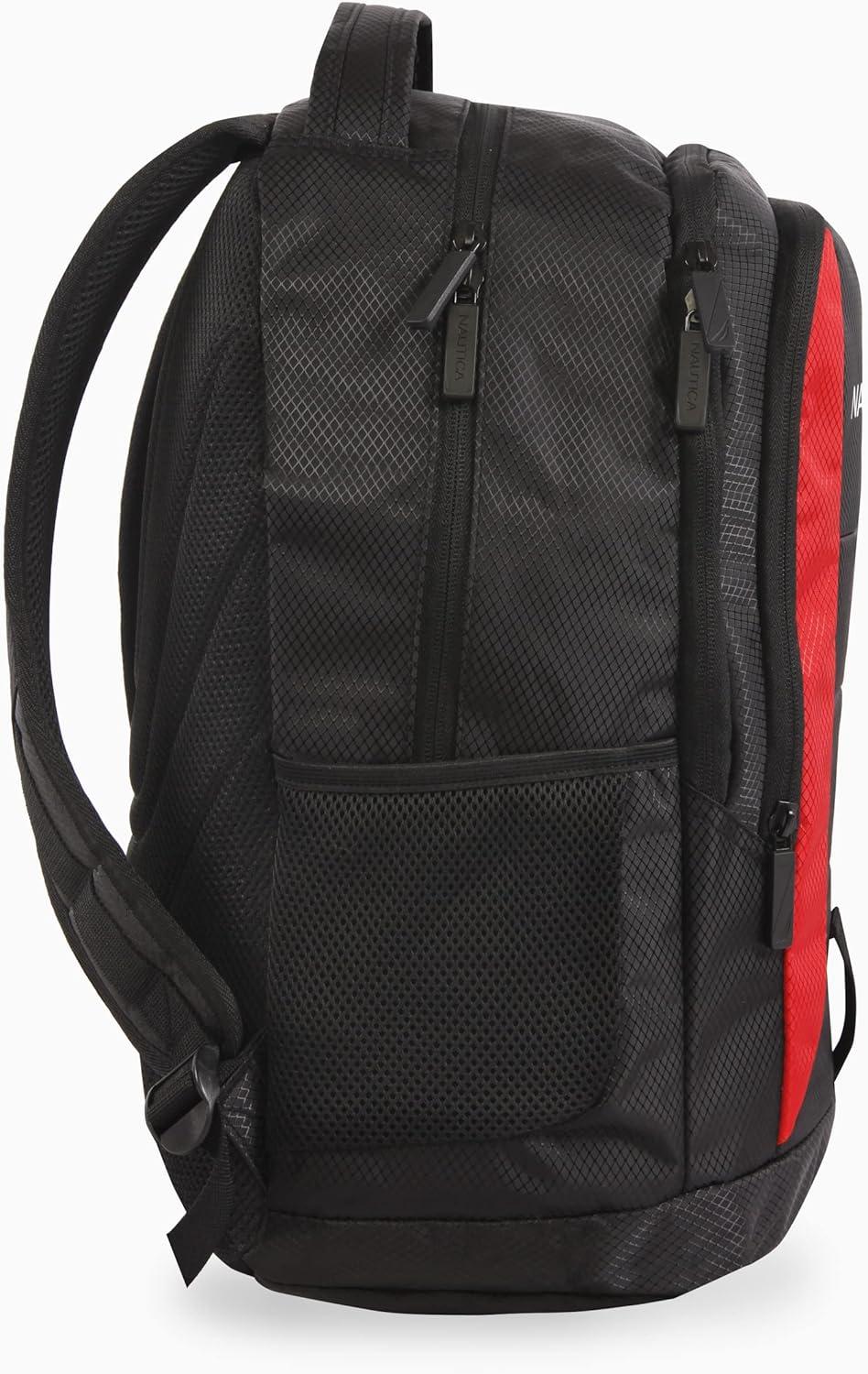 imageNAUTICA BackpackBlackRed