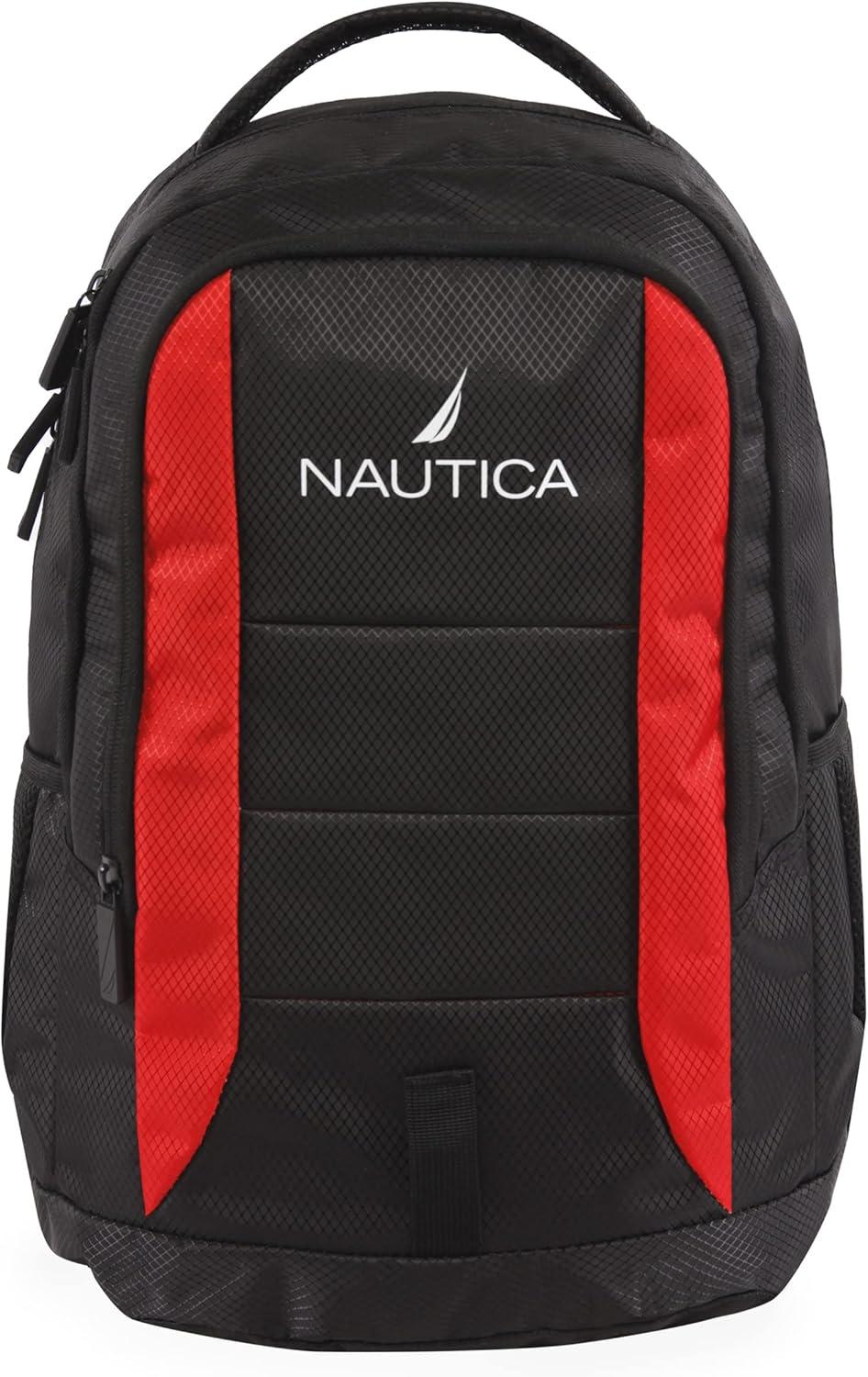 imageNAUTICA BackpackBlackRed