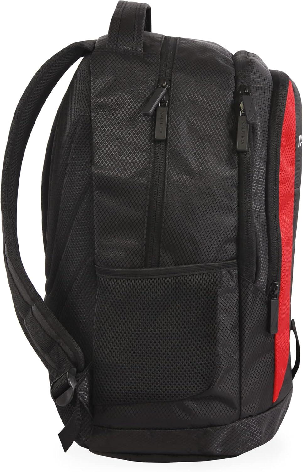 imageNAUTICA BackpackBlackRed