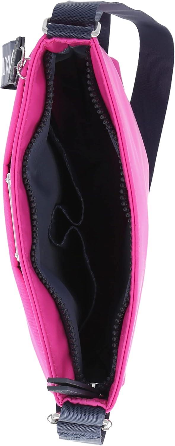 imageNautica Diver Nylon Small Womens Crossbody Bag Purse with Adjustable Shoulder StrapHot Pink