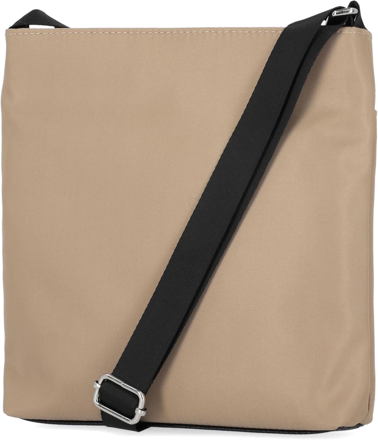 imageNautica Diver Nylon Small Womens Crossbody Bag Purse with Adjustable Shoulder StrapKhaki