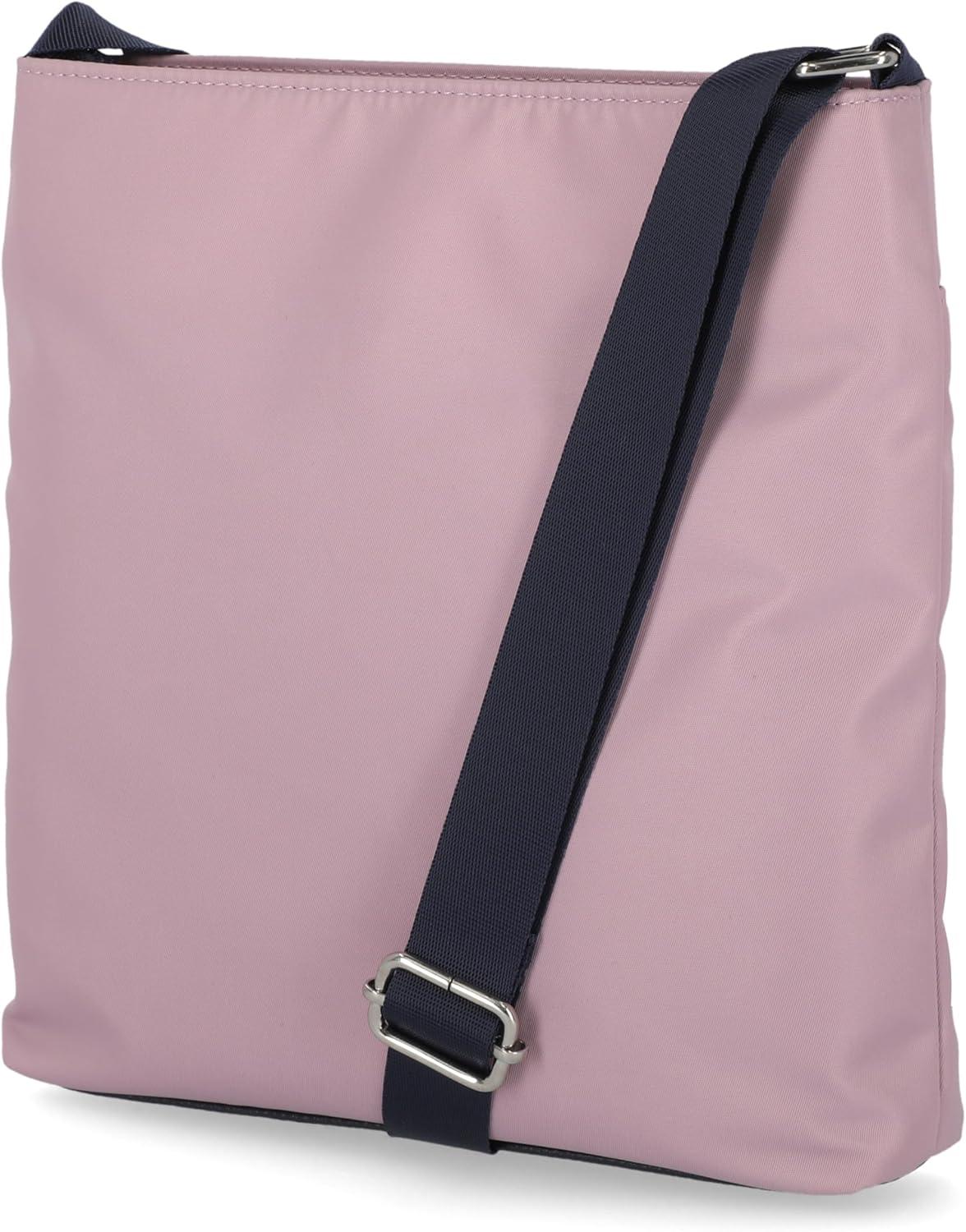 imageNautica Diver Nylon Small Womens Crossbody Bag Purse with Adjustable Shoulder StrapLilac Rose