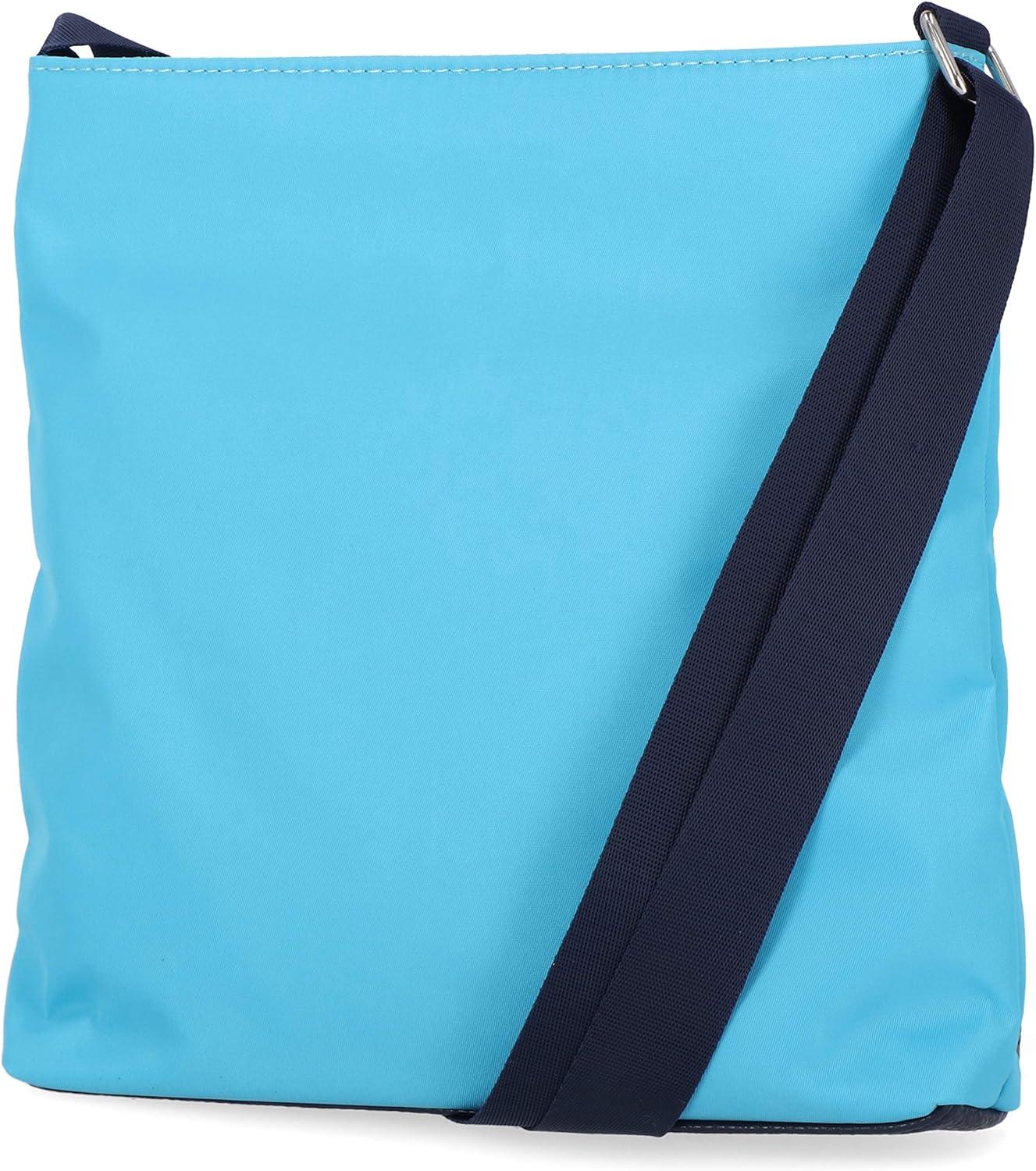 imageNautica Diver Nylon Small Womens Crossbody Bag Purse with Adjustable Shoulder StrapScuba Blue