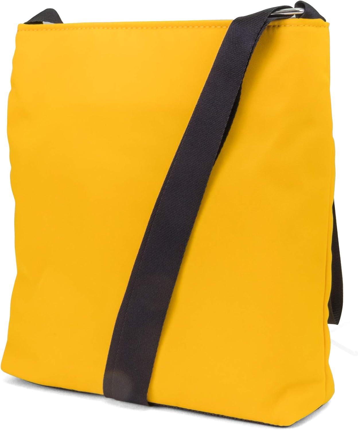 imageNautica Diver Nylon Small Womens Crossbody Bag Purse with Adjustable Shoulder StrapSunny Yellow