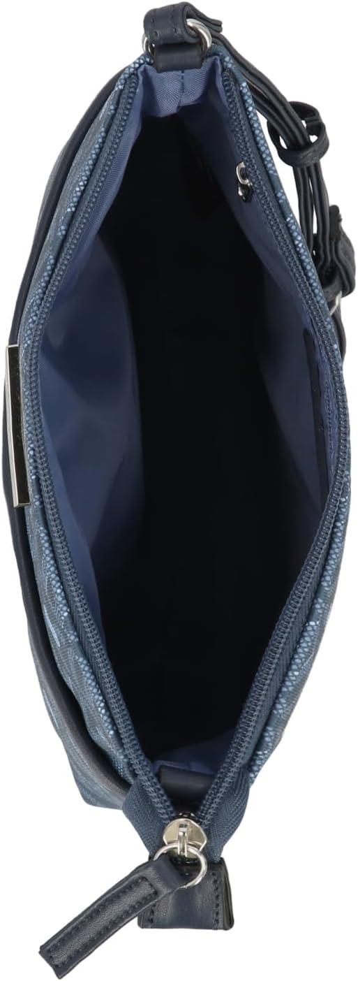 imageNautica Lakeside Signature Jaquard North South Crossbody BagLinked Denim