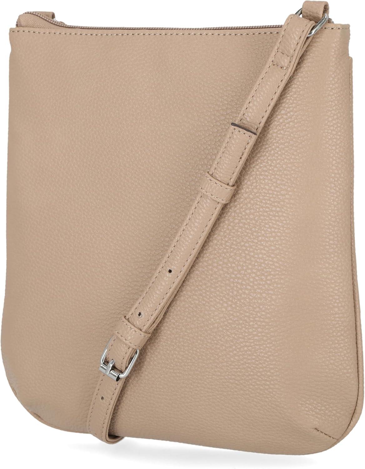 imageNautica Lakeside Signature Jaquard North South Crossbody BagMushroom Bannerman