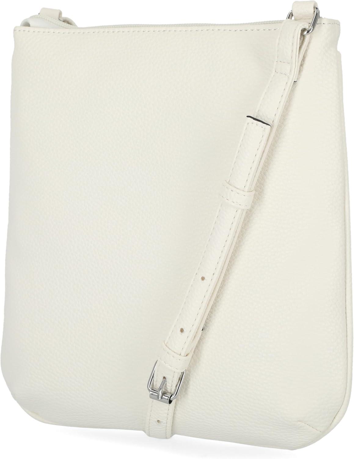 imageNautica Lakeside Signature Jaquard North South Crossbody BagWhite