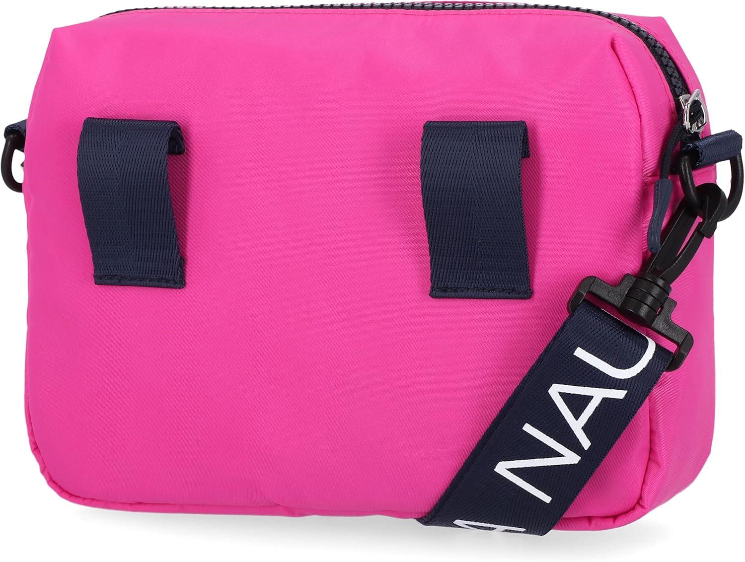 imageNautica Nylon Bean crossbodyBelt Bag adjustable shoulder strapHot Pink