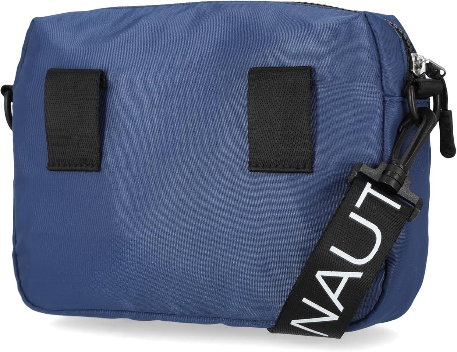 imageNautica Nylon Bean crossbodyBelt Bag adjustable shoulder strapIndigo