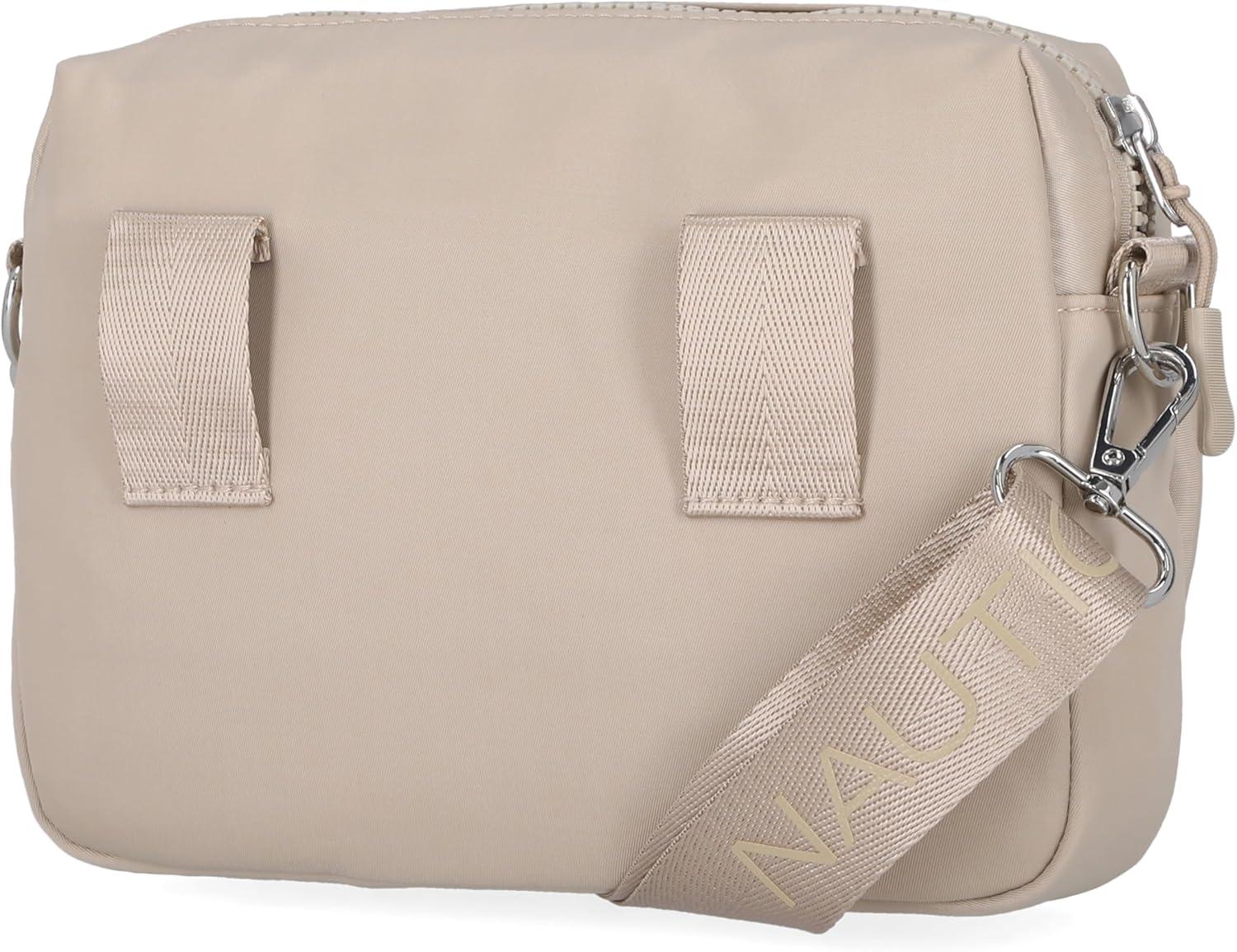 imageNautica Nylon Bean crossbodyBelt Bag adjustable shoulder strapMushroom