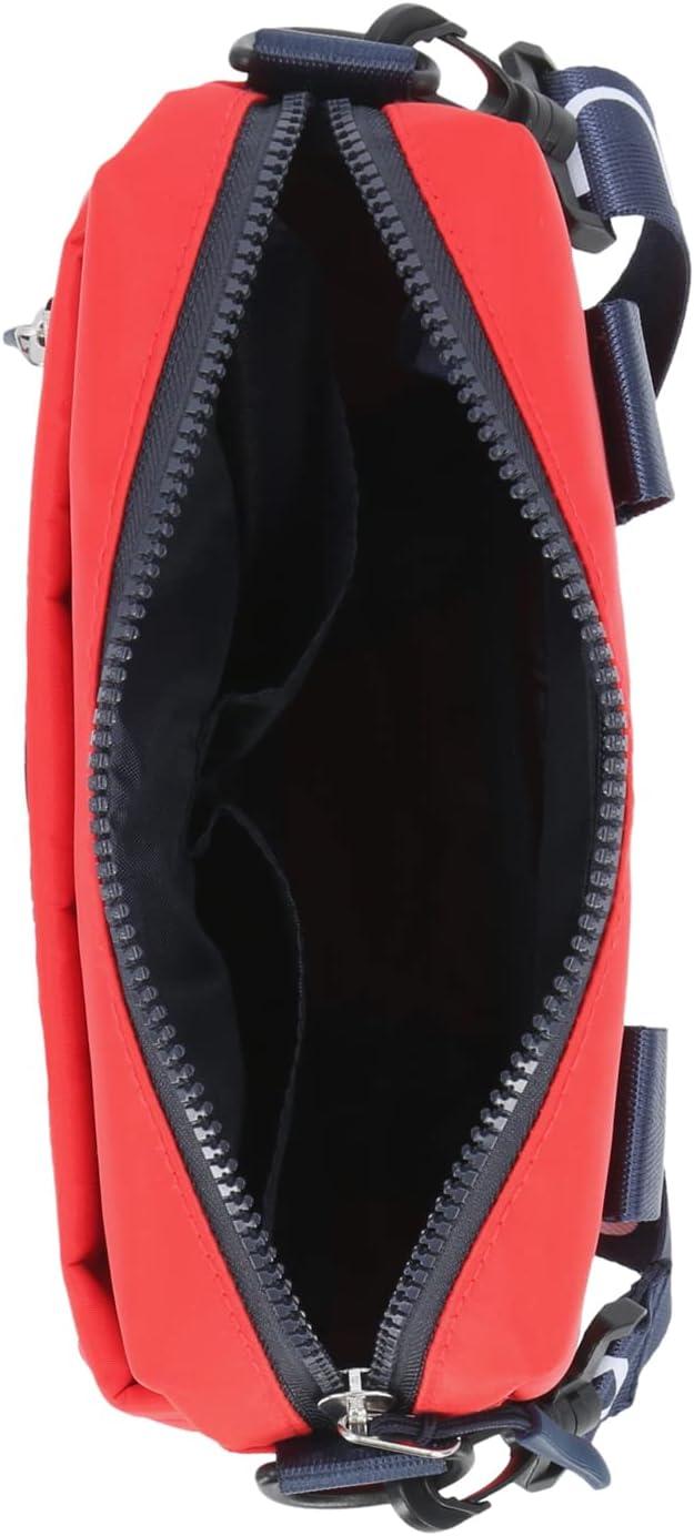 imageNautica Nylon Bean crossbodyBelt Bag adjustable shoulder strapRed