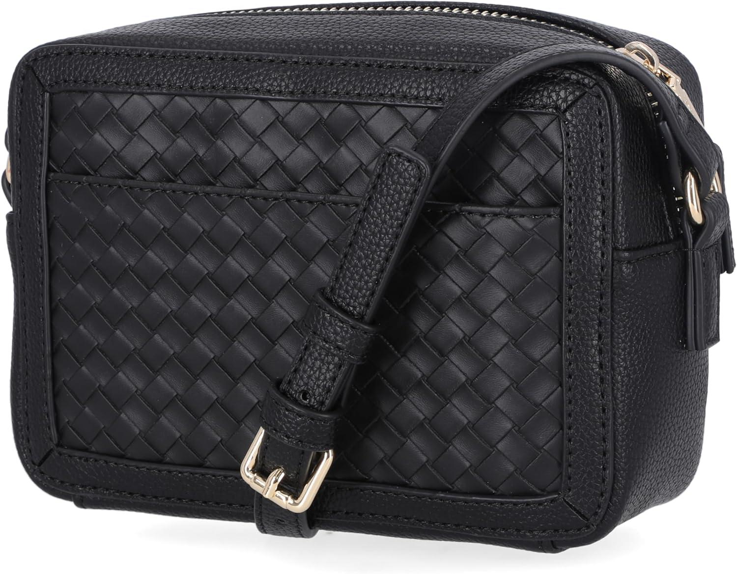 imageNautica Womens Candid Camera Adjustable Crossbody BagOn the Boarder Black