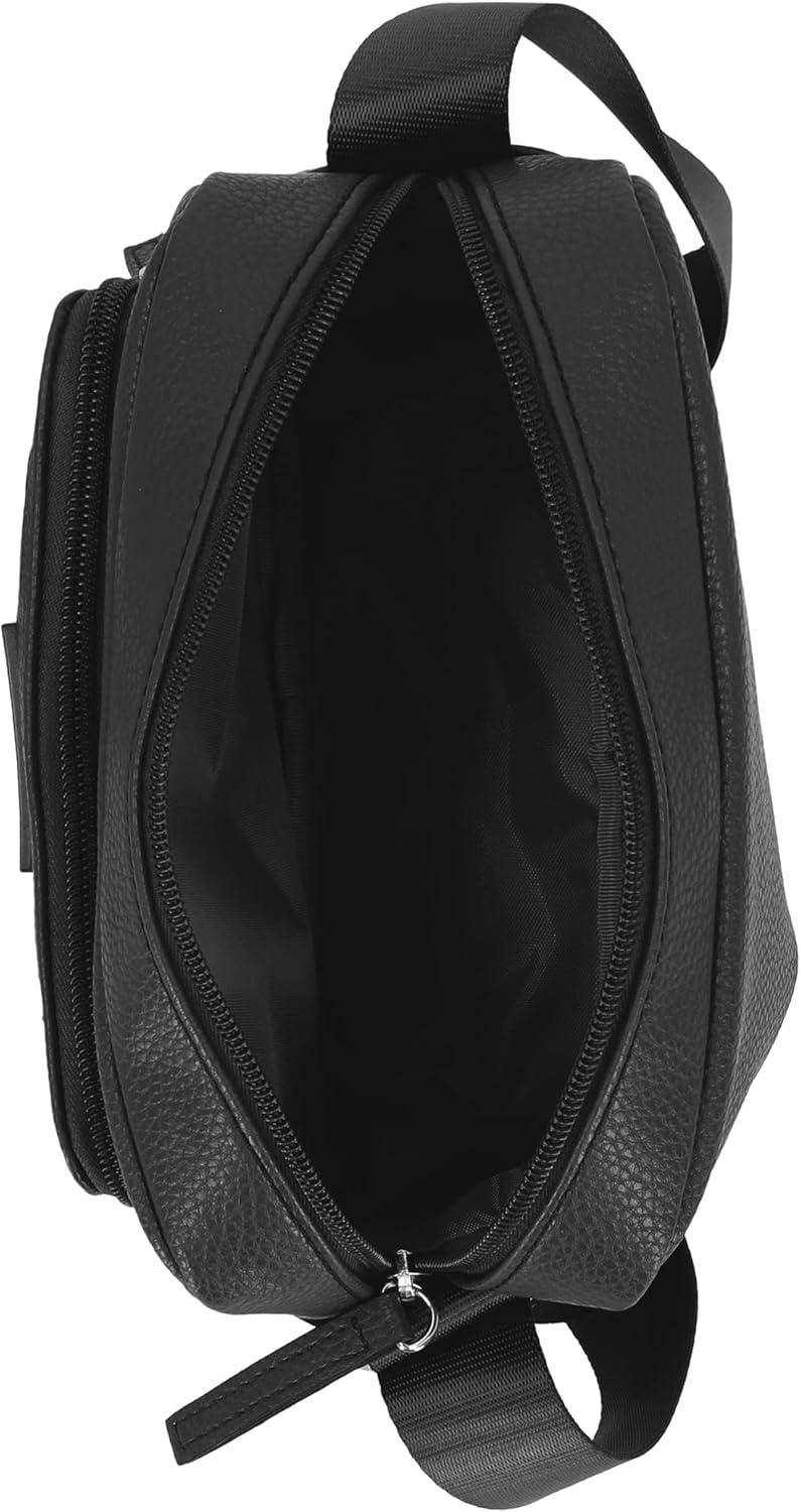 imageNautica Womens Out and About Adjustable Crossbody Bag Purse AdjustableBlack