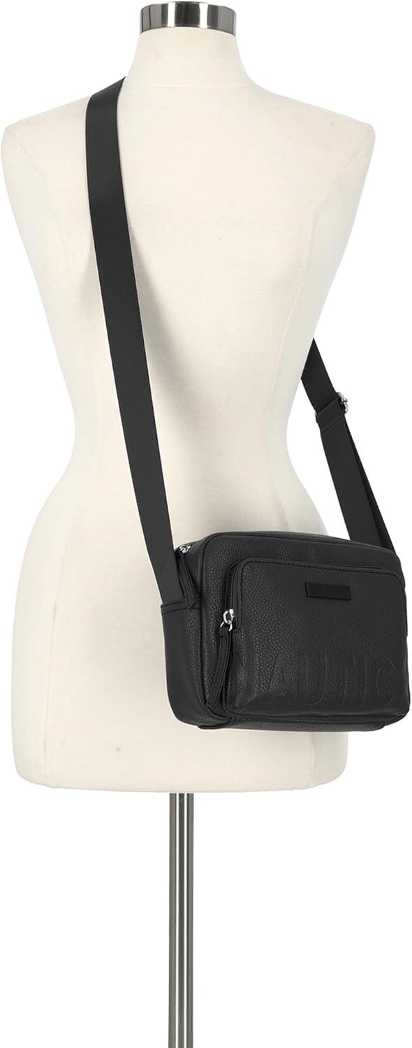 imageNautica Womens Out and About Adjustable Crossbody Bag Purse AdjustableBlack