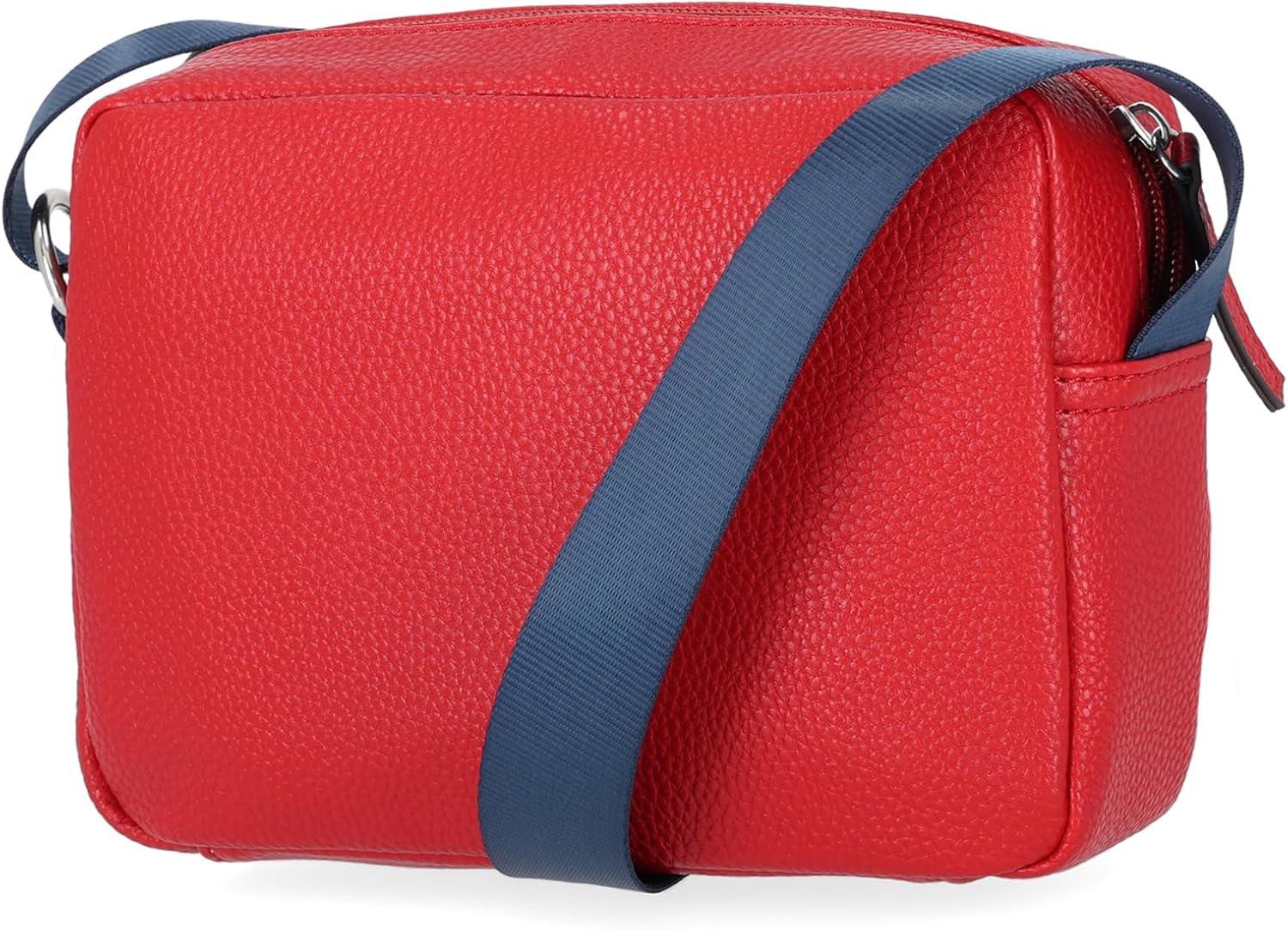 imageNautica Womens Out and About Adjustable Crossbody Bag Purse AdjustableRed