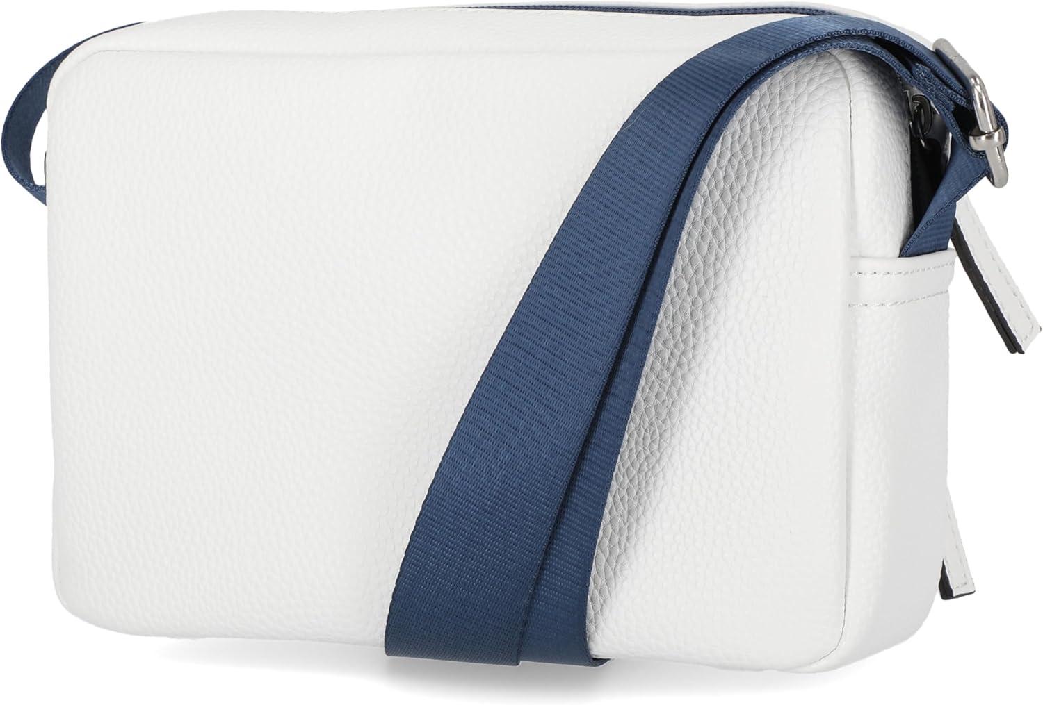 imageNautica Womens Out and About Adjustable Crossbody Bag Purse AdjustableWhite