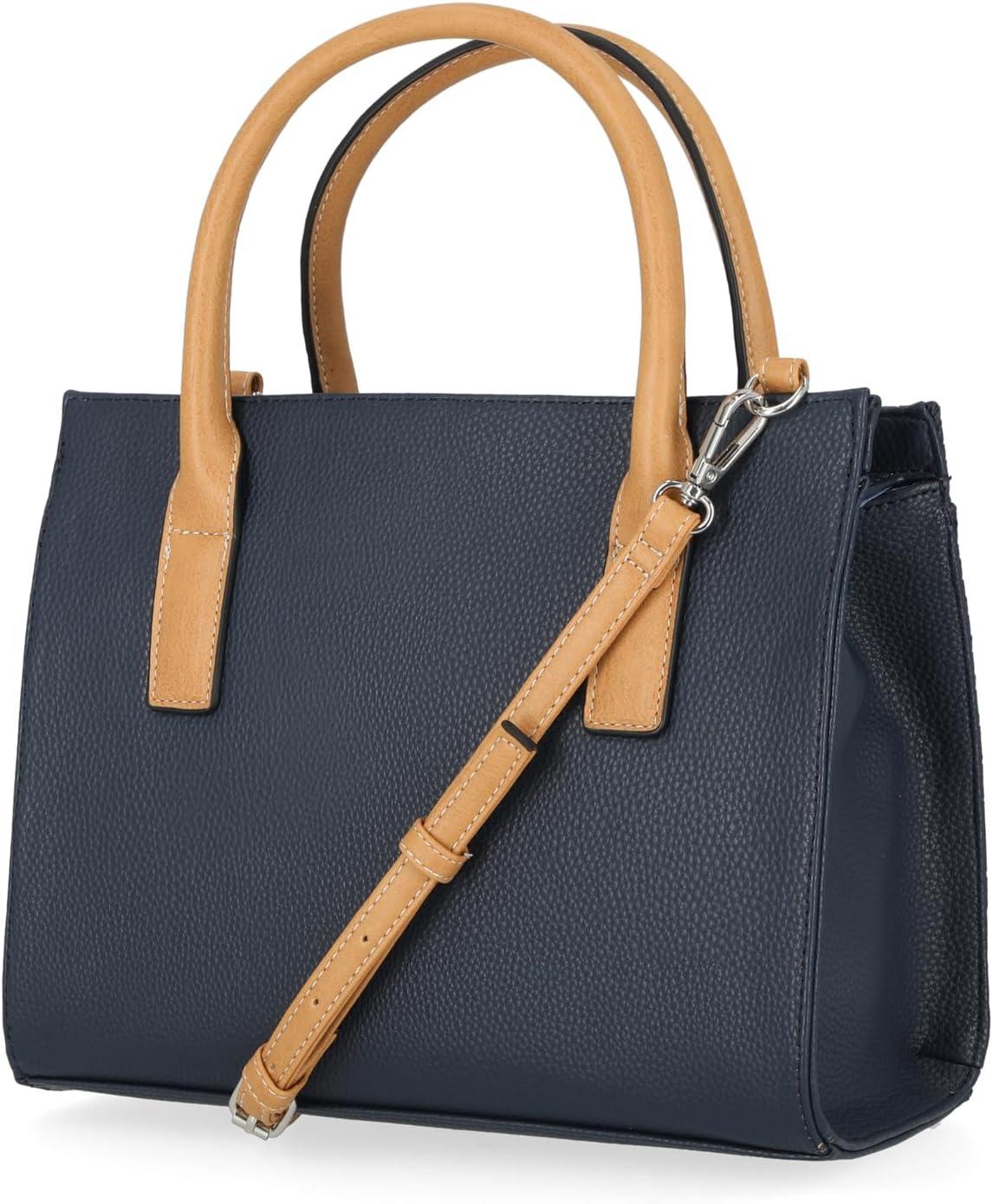 imageNautica Womens Sandy Jr Top Handel Satchel with Removable Crossbody StrapIndigo Woven