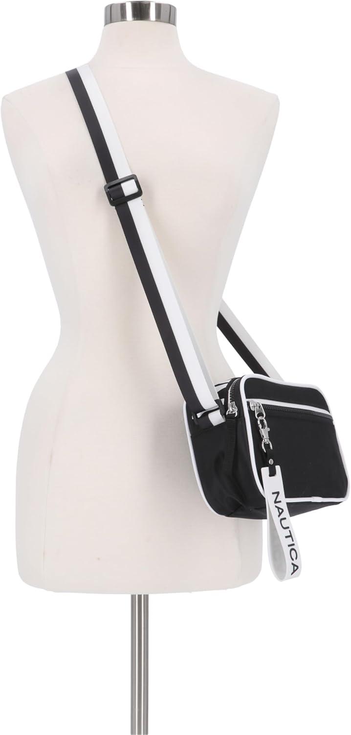 imageNautica womens High Seas Camera CrossbodyBilateral Black