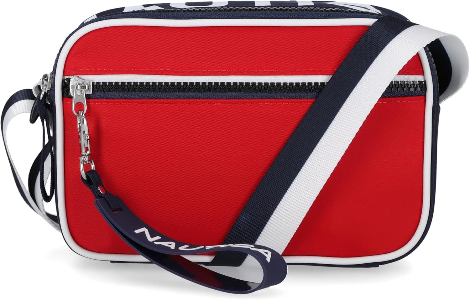imageNautica womens High Seas Camera CrossbodyBilateral Red