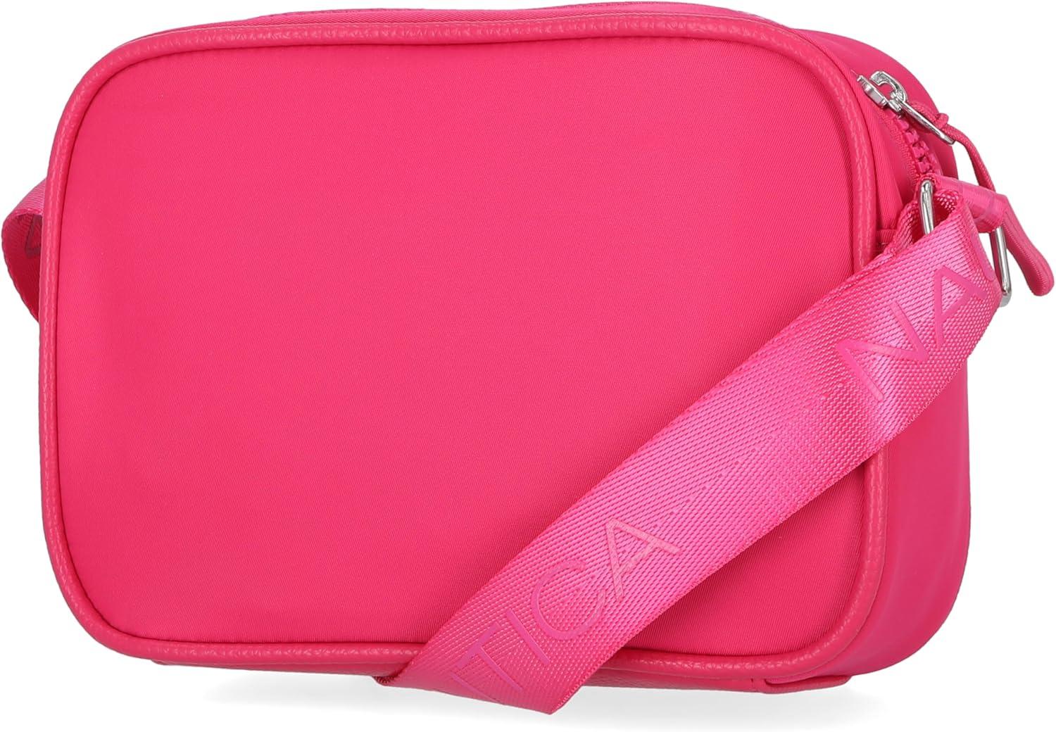 imageNautica womens High Seas Camera CrossbodyRaspberry