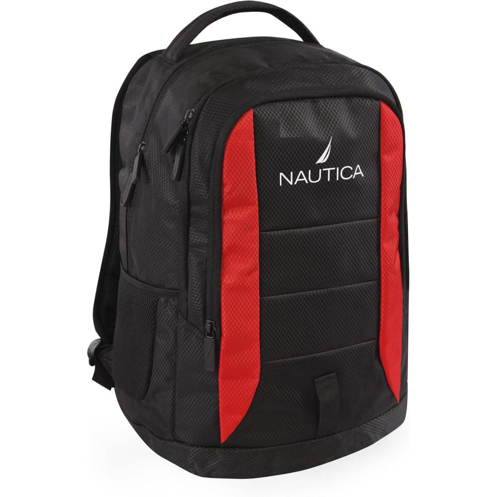 imageNAUTICA BackpackBlackRed