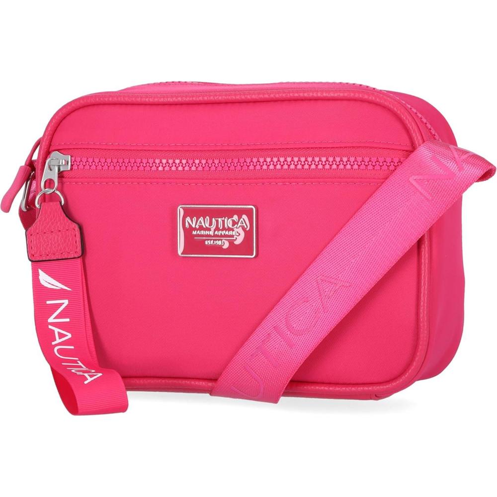 imageNautica womens High Seas Camera CrossbodyRaspberry