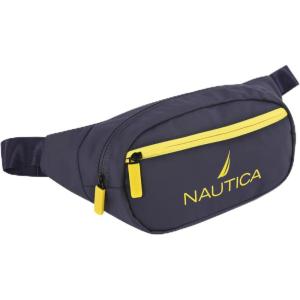Nautica Fanny Pack(Navy/Yellow)