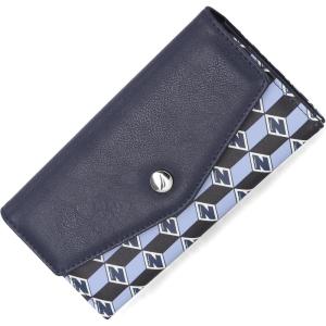 Nautica Money Manager RFID Slim and Small Wallet for Women – Credit Card Holder with Coin Purse and Zipper Wallet, Women’s Clutch Organizer(Glacial Blue)