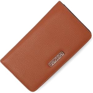 Nautica Seaside Slim Womens Wallet RFID Blocking Credit Card Holder, Coin Purse, Checkbook Organizer Clutch, Small Vegan Leather Wallet for Travel, Espresso (Woven)(Colbalt Pebble)