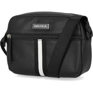 Nautica Women’s Candid Camera Adjustable Crossbody Bag(Bowline Black)