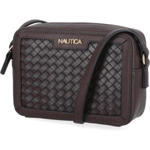 Nautica Women’s Candid Camera Adjustable Crossbody Bag(On the Boarder Espresso)