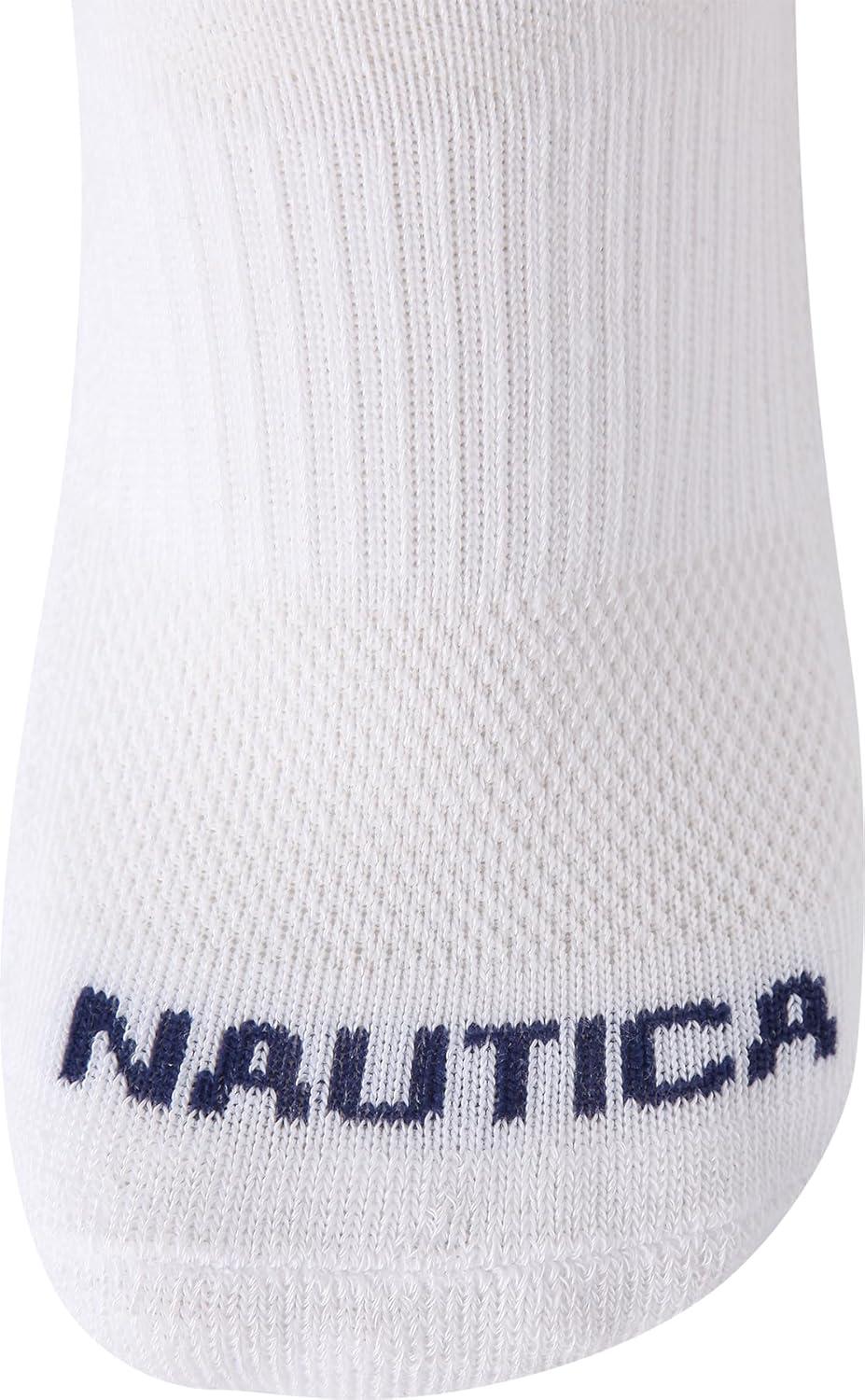 imageNautica Womens Low Cut Socks 12 Pack Moisture Wicking Cushioned Athletic No Show Socks for WomenAssorted