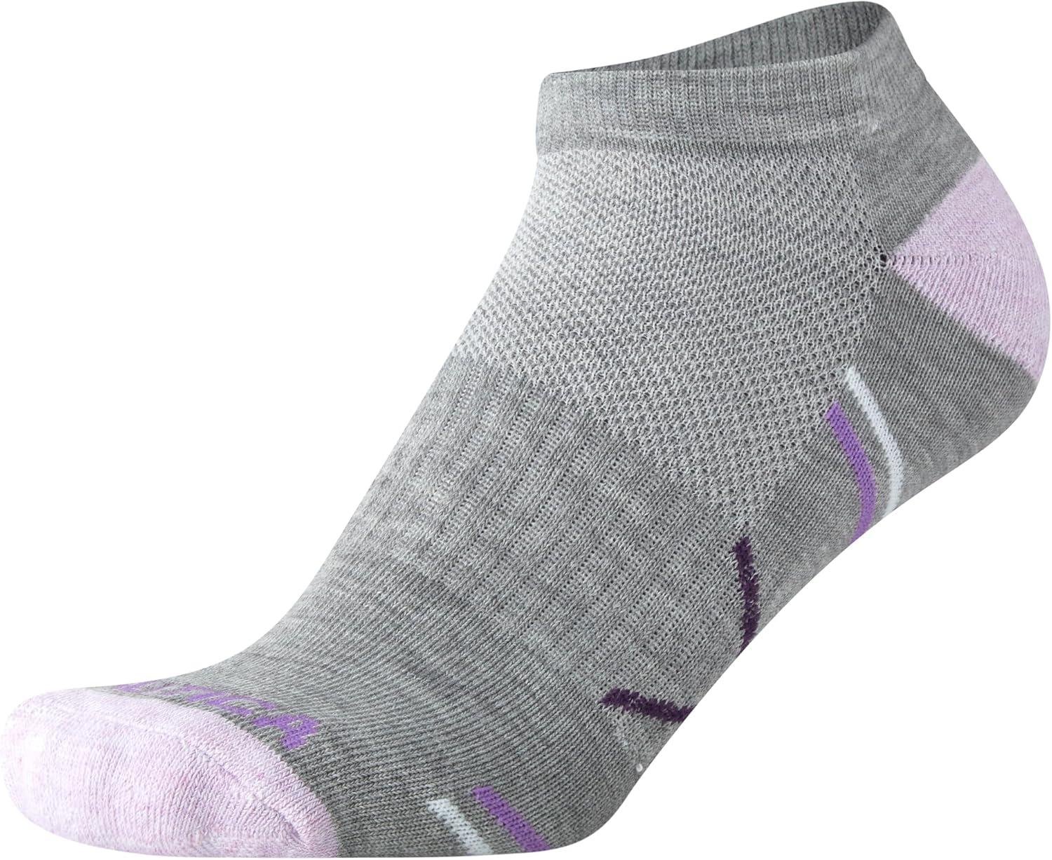 imageNautica Womens Low Cut Socks 12 Pack Moisture Wicking Cushioned Athletic No Show Socks for WomenBlueWhiteGrey