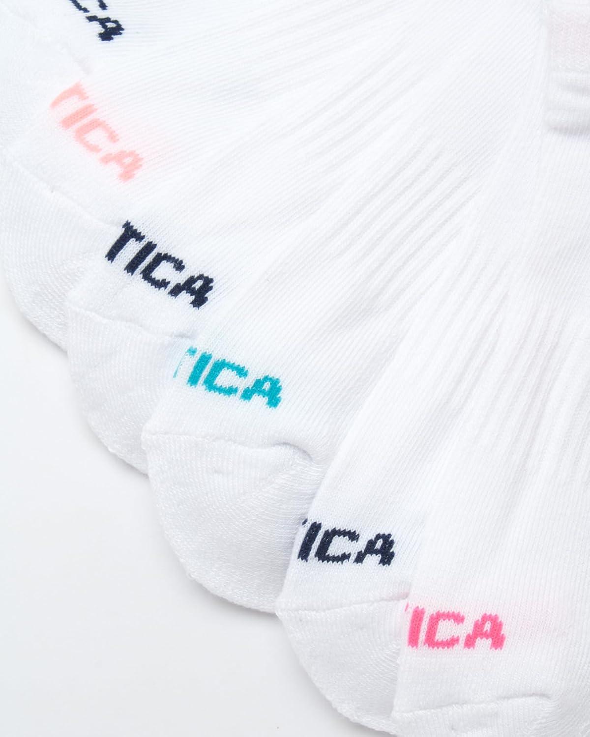 imageNautica Womens Low Cut Socks 6 Pack Breathable Cushioned Athletic Performance No Show Socks for Women Sizes 410All White