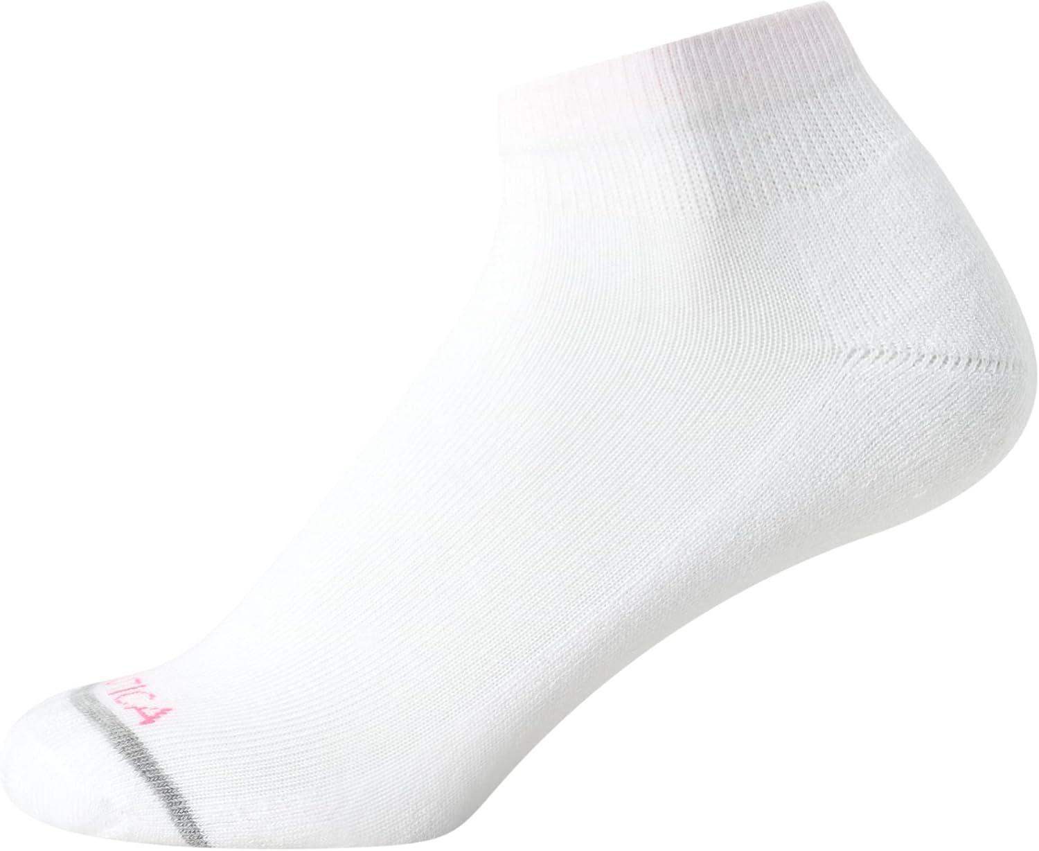 imageNautica Womens Quarter Socks 12 Pack Moisture Control Cushioned Athletic Socks for Women for Sport amp Gym Wear Size 410White