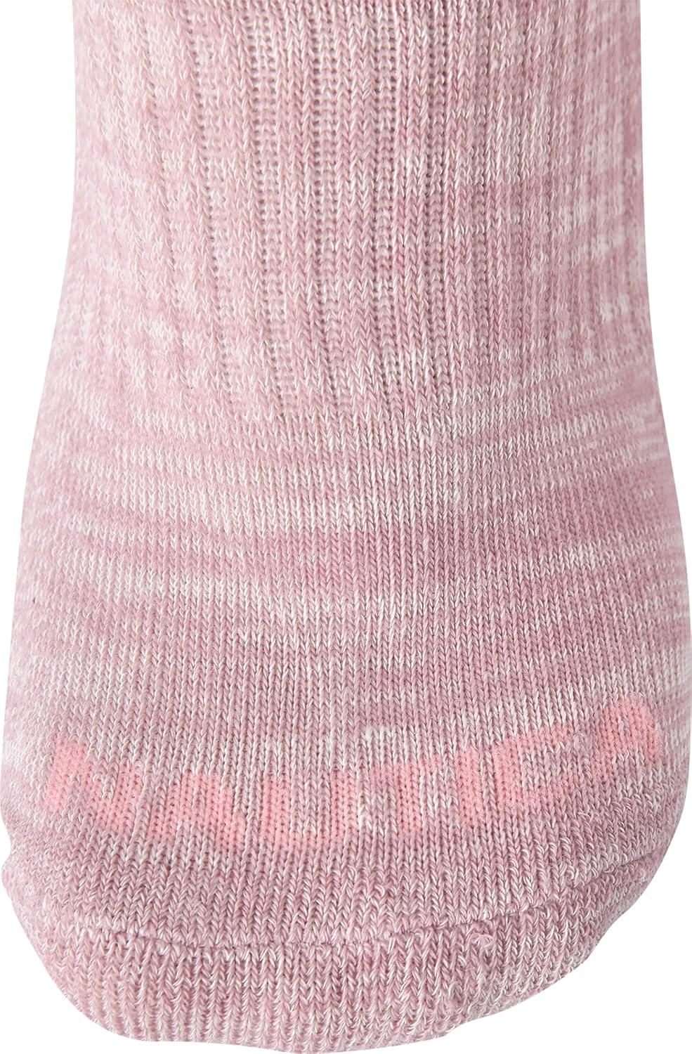 imageNautica Womens Quarter Socks 6 Pack Breathable Cushioned Athletic Performance Ankle Socks for Women Sizes 410Mauve Assorted