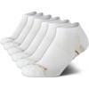 imageNautica Womens Ankle Socks  6 Pack Cushioned Low Cut Tab Breathable Athletic Socks with Arch Support Running Sock for WomenAll White