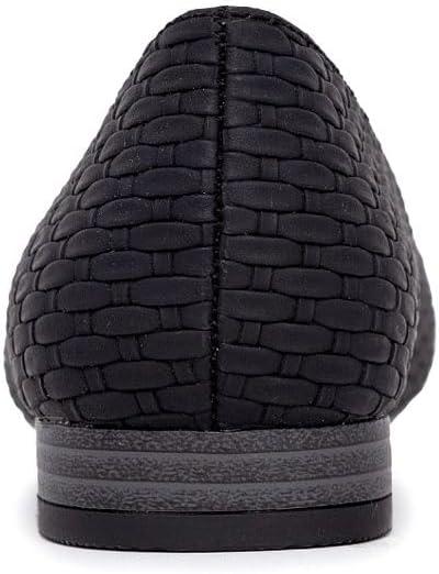 imageNautica Woman Flat Loafers Luxury Designer Penny Shoes Slip On Ballet Comfortable Everyday Moccasins for Work Office OutdoorBlack Montoya
