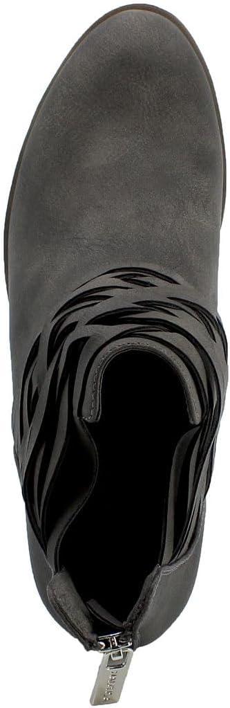 imageNautica Womens Ankle Boot with Side Zipper Stylish Dress Boot for Women Featuring a Low Heel Chic Design and Versatile Sizing The Perfect Ankle Bootie for Dressy and Casual Occasions AlaraGreybraid