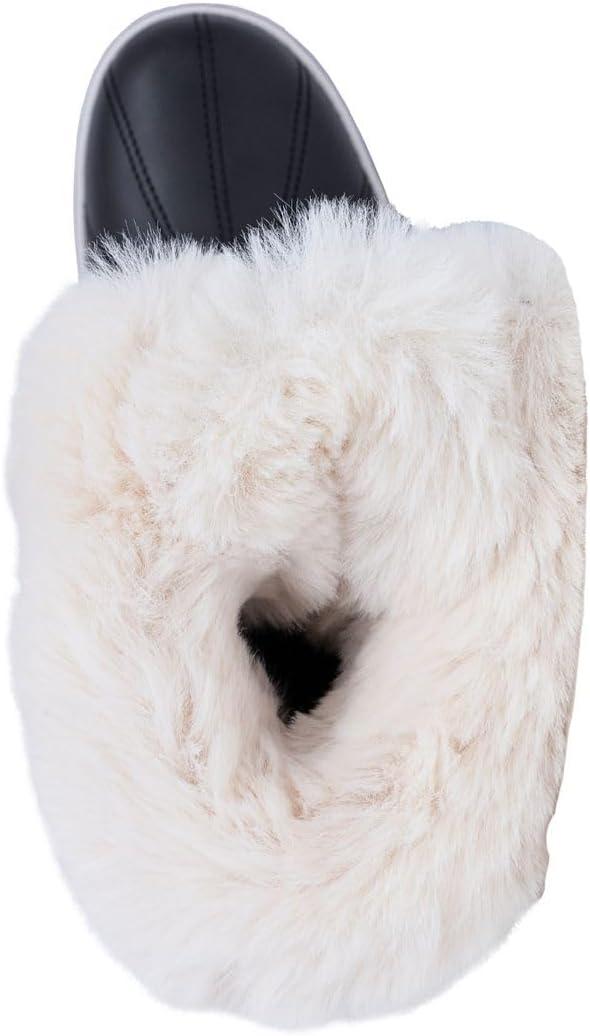 imageNautica Womens LaceUp Winter Snow amp Rain Boots WaterResistant Insulated Boots with Cozy Faux Fur Lining for Warmth and Comfort GlenoakPeacoat