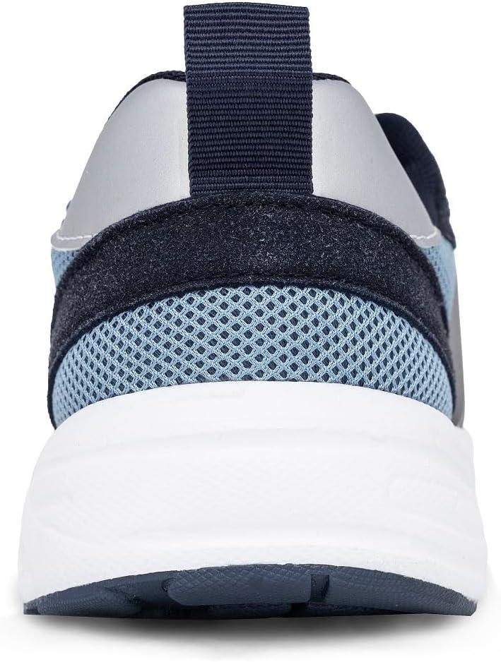imageNautica Womens Lightweight Athletic Running SneakersNavy Grey