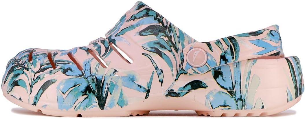 imageNautica Womens River Edge SlipOn ClogsBlush Palm