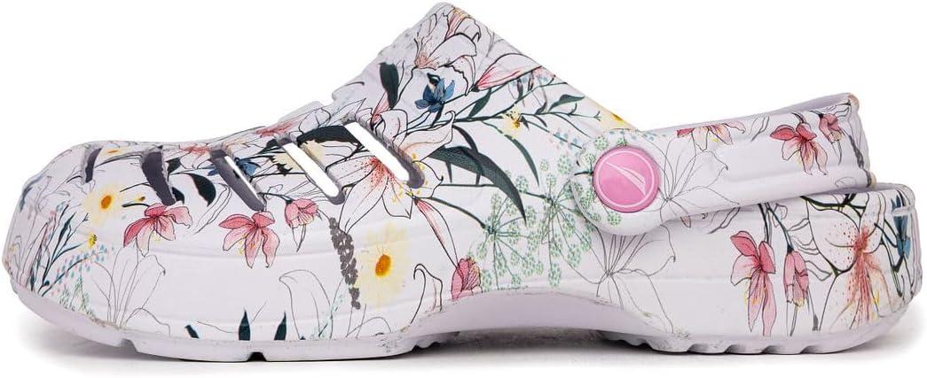 imageNautica Womens River Edge SlipOn ClogsLily Print