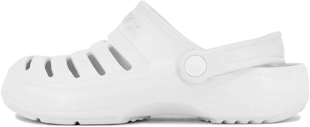 imageNautica Womens River Edge SlipOn ClogsWhite