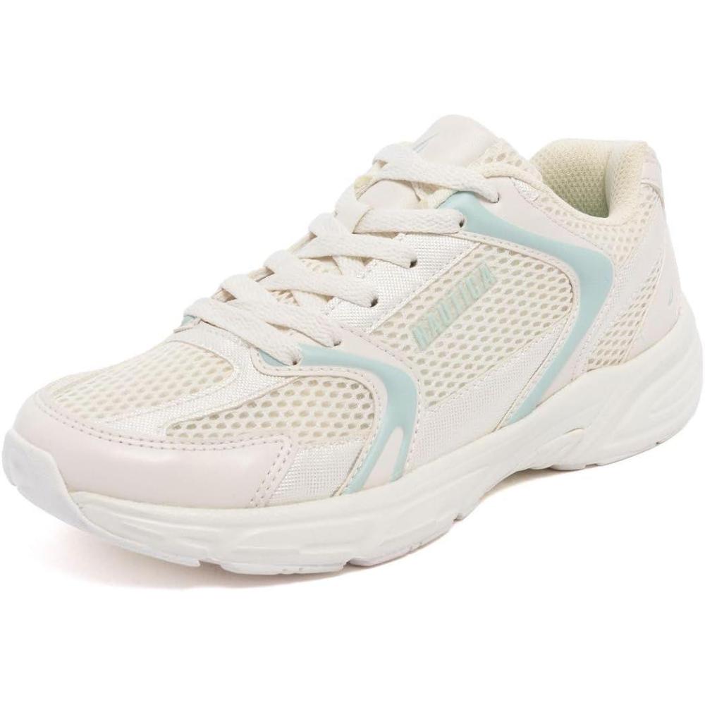 imageNautica Womens Lightweight Athletic Running SneakersBone Blue