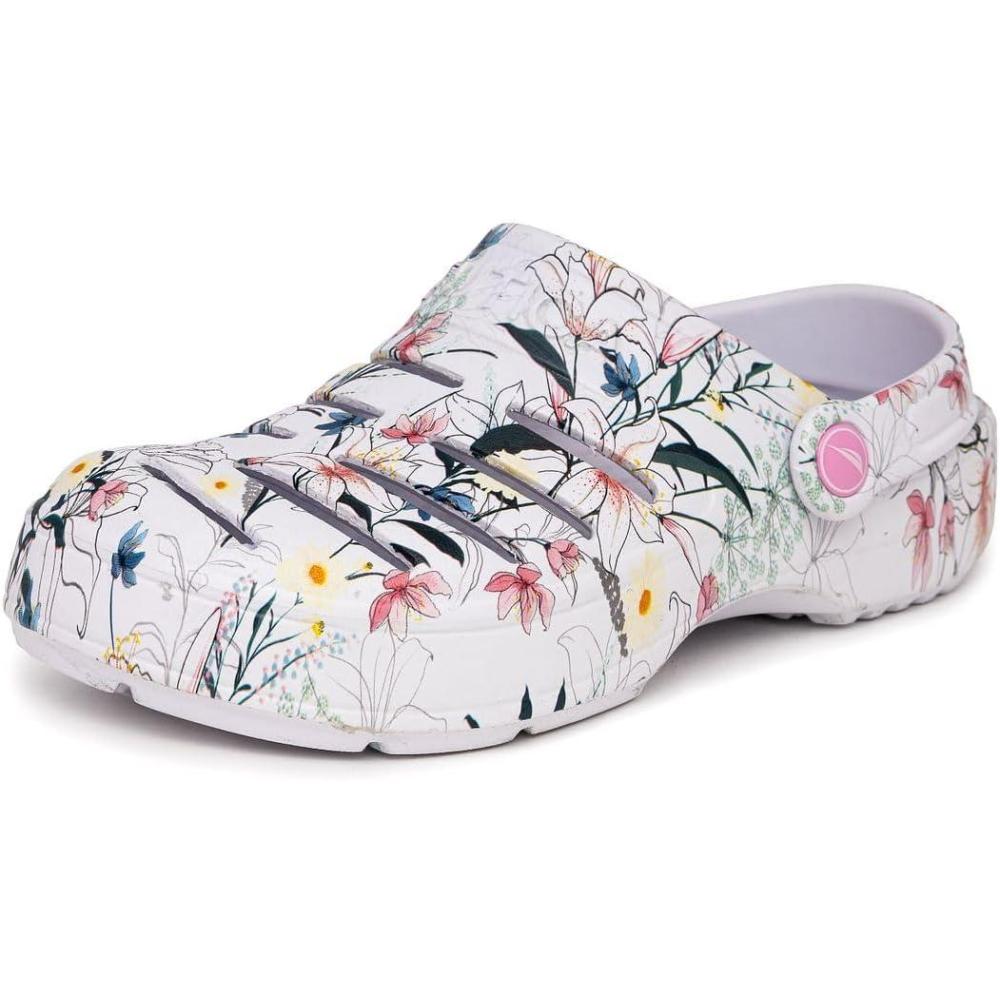 imageNautica Womens River Edge SlipOn ClogsLily Print