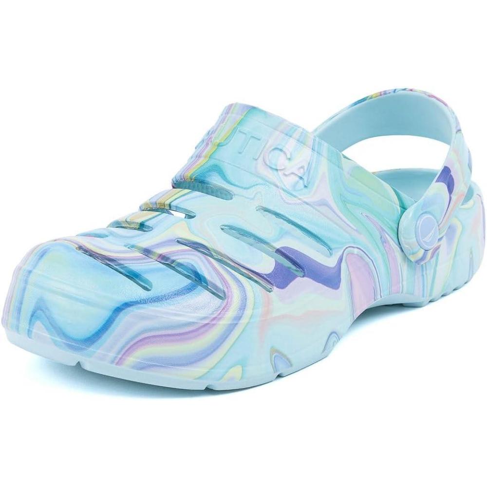 imageNautica Womens River Edge SlipOn ClogsPsychedelic