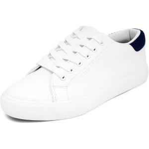 Nautica Women’s Lace-Up Platform Fashion Sneakers – Low-Top Casual Walking & Tennis Shoes Platform(Vinca-white Navy)